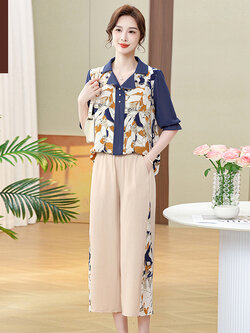 เสื้อผ้าคุณแม่วัย 60 เสื้อคนแก่ผู้หญิงวัย60