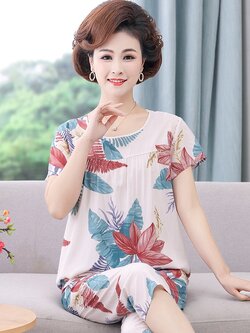 ชุดนอนคุณแม่ ชุดนอนบิ๊กไซส์ ชุดนอนคุณแม่ ชุดนอนคุณย่า ชุดนอนคุณยาย