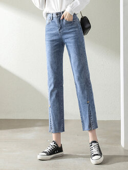 กางเกงยีนส์ กางเกงยีนส์ผู้หญิง กางเกงยีนส์แฟชั่น