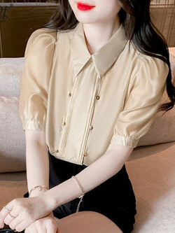 เสื้อชีฟองเกาหลี เสื้อชีฟองสวยๆ