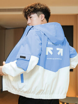 เสื้อแจ็คเก็ตเบสบอล เสื้อคลุม เสื้อแขนยาวสไตล์เกาหลี