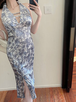 ชุดเดรสรัดรูป ชุดเดรสรัดรูปยาว เดรสเซ็กส์ซี่ By.SHACOS