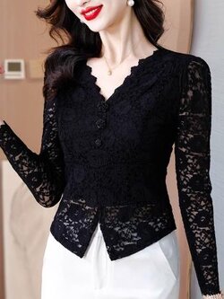 เสื้อสีดำสุภาพ เรียบหรู ดูดี เหมาะกับทุกโอกาส | เสื้อผู้หญิงสุภาพ