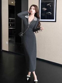 เดรสสีดำสุภาพ เรียบหรู ดูดี เหมาะกับทุกโอกาส | เดรสผู้หญิงแฟชั่นสุภาพ