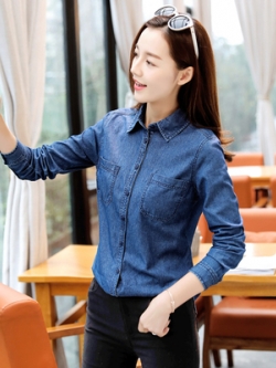 เสื้อแจ็คเก็ตยีนส์ เสื้อยีนส์ผู้หญิงเทห์ๆ