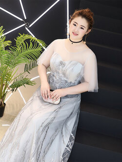 ชุดราตรีคนอ้วน ชุดราตรีไซส์ใหญ่ สาวอวบ ชุดราตรีสาวอวบ ชุดออกงานสาวอวบ ชุดออกงานคนอ้วน