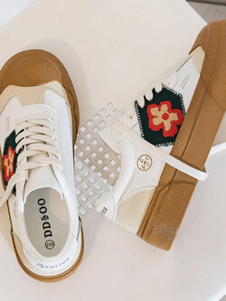 รองเท้าผ้าใบผู้หญิง รองเท้าผ้าใบสไตล์วัยรุ่น