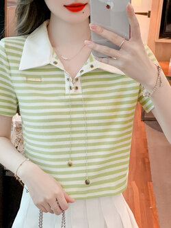 เสื้อผ้าวัยรุ่นเกาหลี เสื้อยืดวัยรุ่นผู้หญิง มีขนาด S M L XL