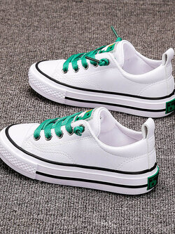 รองเท้าผ้าใบเด็ก รองเท้ากีฬาเด็ก รองเท้าผ้าใบเด็กแนวสปอร์ท