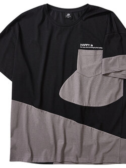 เสื้อยืดผู้ชายอ้วน S-5XL(อกเสื้อ39-51นิ้ว)