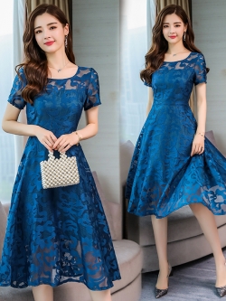 เดรสลายดอก เดรสลูกไม้ เดรสชีฟอง เดรสยาวใส่ทำงาน