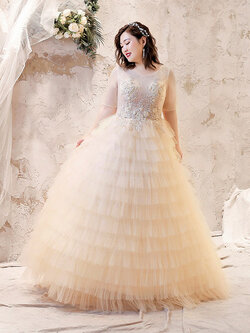 ชุดแต่งงานคนอ้วน ชุดเจ้าสาวไซส์ใหญ่ ชุดเจ้าสาวอ้วน ชุดเจ้าสาวอวบ