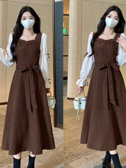 เดรสสาวอวบ มีไซส์ L-4XLอกเสื้อ 38-47 นิ้ว ใส่ได้ทั้งสาวหุ่นดีน่ารักจนถึงสาวอวบพลัสไซส์ จัดส่งฟรี! ทักแชทสั่งซื้อ