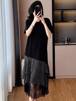 เดรสสีดำสุภาพ เรียบหรู ดูดี เหมาะกับทุกโอกาส | เดรสผู้หญิงแฟชั่นสุภาพ