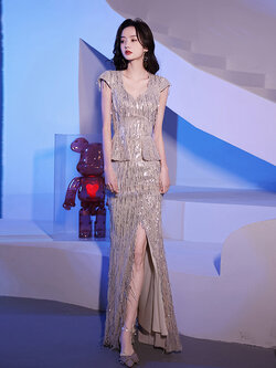 ชุดราตรี ชุดราตรีสวยหรู แบบ ทันสมัย Evening dress