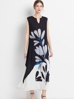 ชุดเดรสยาวสวยๆ ชุดเดรสยาวใส่สบาย ใส่ทำงาน