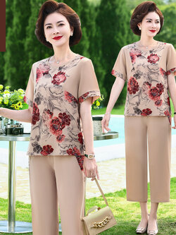 เสื้อผ้าคุณแม่วัย 60 เสื้อคนแก่ผู้หญิงวัย60