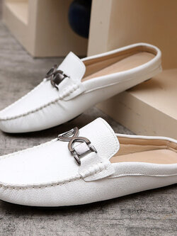 รองเท้าหนังผู้ชาย มีไซส์39-44 รองเท้าโลฟเฟอร์ชาย Slip-On Shoes