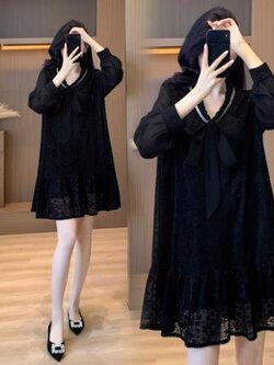 เดรสสีดำสุภาพ เรียบหรู ดูดี เหมาะกับทุกโอกาส | เดรสผู้หญิงแฟชั่นสุภาพ