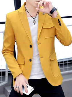 สูท Blazers ผู้ชาย เสื้อคลุมสไตล์สูท สำหรับผู้ชาย