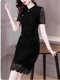 เดรสสีดำสุภาพ เรียบหรู ดูดี เหมาะกับทุกโอกาส | เดรสผู้หญิงแฟชั่นสุภาพ