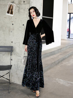 ชุดราตรี ชุดราตรีสวยหรู แบบ ทันสมัย Evening dress