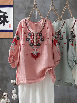 เสื้อเชิ้ตผ้าฝ้ายลินิน ขายเสื้อเชิ้ต ผ้าลินิน เสื้อเชิ้ตผ้าฝ้ายผู้หญิง