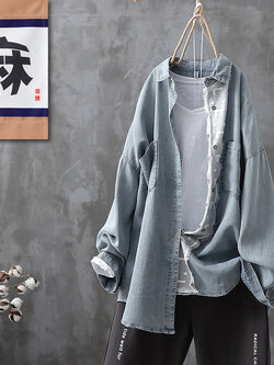 เสื้อเชิ้ตผ้าฝ้ายลินิน ขายเสื้อเชิ้ต ผ้าลินิน เสื้อเชิ้ตผ้าฝ้ายผู้หญิง