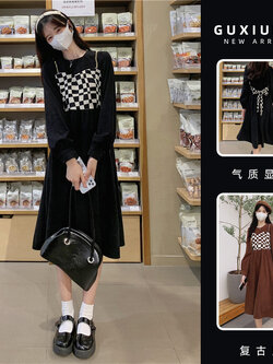 เดรสแขนสั้นมีไซส์L-4XLอก38-47นิ้ว