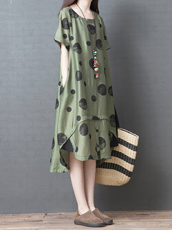 เสื้อผ้าฝ้าย เสื้อผ้าลินิน สไตล์ฤดูร้อน BY Lian Zhi Cotton and linen art สไตล์VINTAGE มีขนาดไซส์อกประมาณ 35-40 นิ้ว