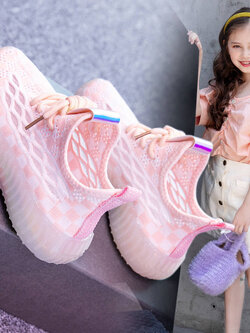 รองเท้าผ้าใบเด็ก รองเท้ากีฬาเด็ก รองเท้าผ้าใบเด็กแนวสปอร์ท