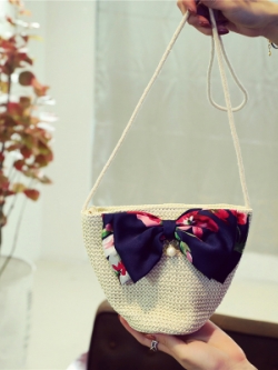 กระเป๋าสานเก๋ๆ กระเป๋าสานสวยๆน่ารัก กระเป๋าสานสไตล์เกาหลี น่ารักมากกก