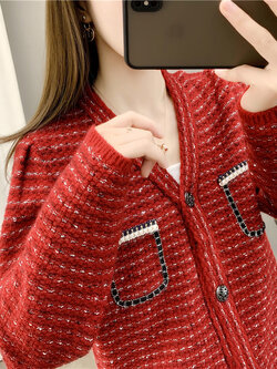 เสื้อไหมพรม เสื้อไหมพรมแขนยาว