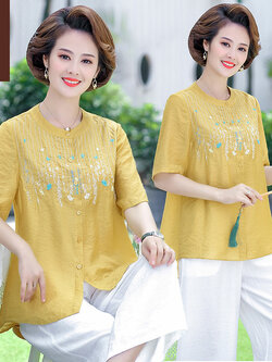 เสื้อผ้าแฟชั่นสุภาพสตรีวัยผู้ใหญ่(อก35-44นิ้ว)ใส่ได้