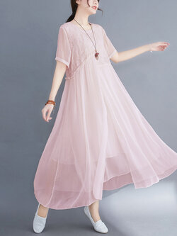 เสื้อผ้าฝ้ายสไตล์วินเทจ ใส่ตั้งแต่สาวผอม-สาวอวบ น้ำหนักตัว50-90 กิโลกรัม By Meimei plus size