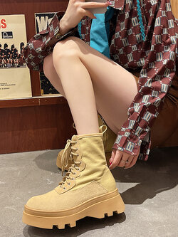 รองเท้าบูทแฟชั่นหญิง มีขนาดให้สั่งซื้อ 35 36 37 38 39 40