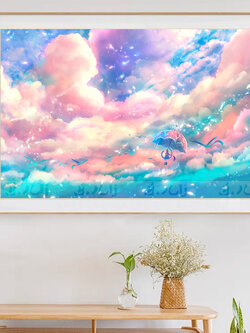 ชุดปักครอสติช รูปบ้าน สอบถามขนาดและสั่งซื้อได้ที่ LINE