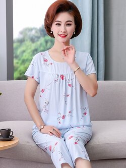 ชุดนอนคุณแม่ ชุดนอนบิ๊กไซส์ ชุดนอนคุณแม่ ชุดนอนคุณย่า ชุดนอนคุณยาย