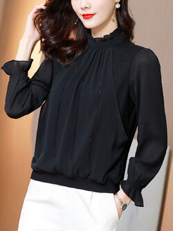 เสื้อสีดำสุภาพ เรียบหรู ดูดี เหมาะกับทุกโอกาส | เสื้อผู้หญิงสุภาพ