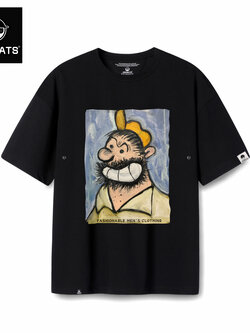 เสื้อยืดผู้ชายอ้วน S-6XL น้ำหนักผู้สวม 50-135 กิโลกรัม