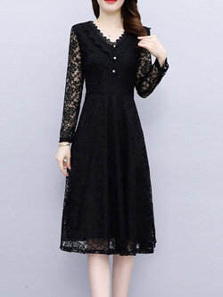 เดรสวัยผู้ใหญ่40-60ปี เดรสคุณแม่ ชุดเดรสทำงานวัยผู้ใหญ่ แบรนด์ MAMA DRESS