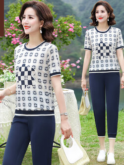 เสื้อผ้าคุณแม่วัย 60 เสื้อคนแก่ผู้หญิงวัย60