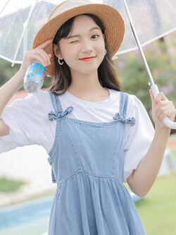 เสื้อผ้าวัยรุ่นเกาหลี เสื้อยืดวัยรุ่นผู้หญิง มีขนาด S M L XL