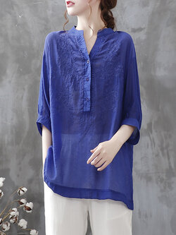 เสื้อเชิ้ตผ้าฝ้ายลินิน ขายเสื้อเชิ้ต ผ้าลินิน เสื้อเชิ้ตผ้าฝ้ายผู้หญิง