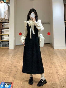 เดรสสาวอวบ มีไซส์ L-4XLอกเสื้อ 38-47 นิ้ว ใส่ได้ทั้งสาวหุ่นดีน่ารักจนถึงสาวอวบพลัสไซส์ จัดส่งฟรี! ทักแชทสั่งซื้อ