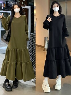 เดรสสาวอวบ มีไซส์ L-4XLอกเสื้อ 38-47 นิ้ว ใส่ได้ทั้งสาวหุ่นดีน่ารักจนถึงสาวอวบพลัสไซส์ จัดส่งฟรี! ทักแชทสั่งซื้อ