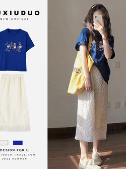 เดรสแขนสั้นมีไซส์L-4XLอก38-47นิ้ว