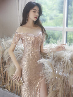 ชุดราตรี ชุดราตรีสวยหรู แบบ ทันสมัย Evening dress