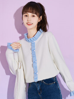 เสื้อไหมพรม เสื้อไหมพรมแขนยาว