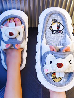 รองเท้าใส่ในบ้าน รองเท้าแตะการ์ตูน Lymana